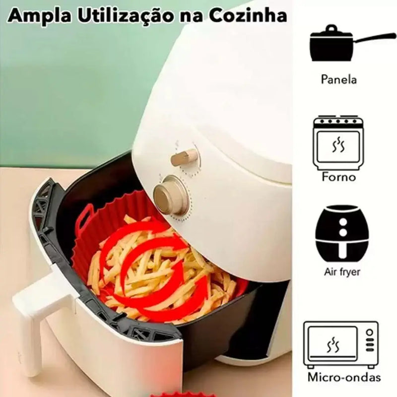 6 kit  Protetoras de AirFryer de Silicone