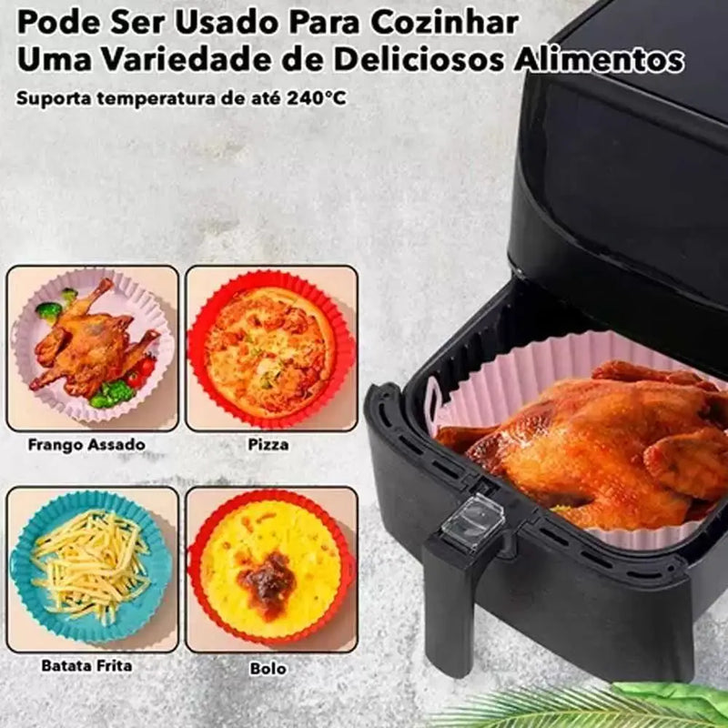 6 kit  Protetoras de AirFryer de Silicone