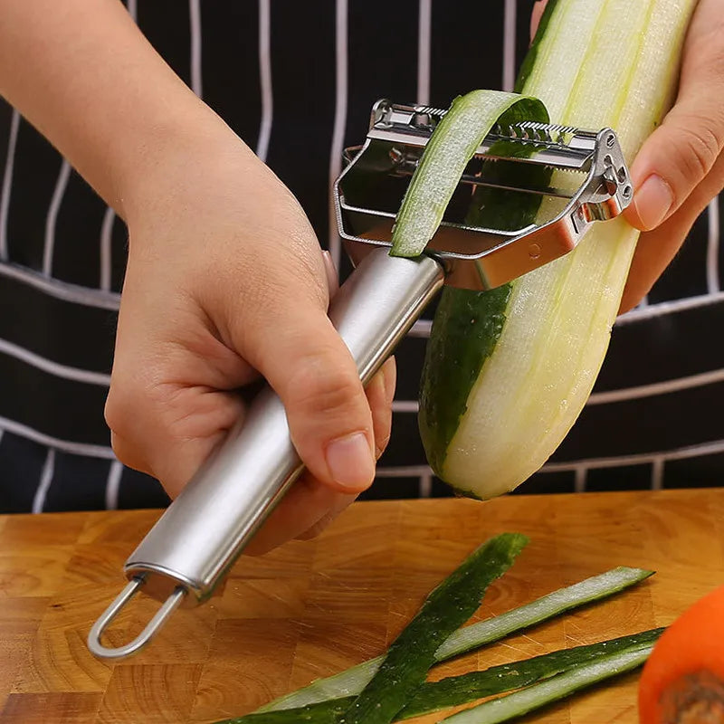 Descascador de cozinha multifuncional