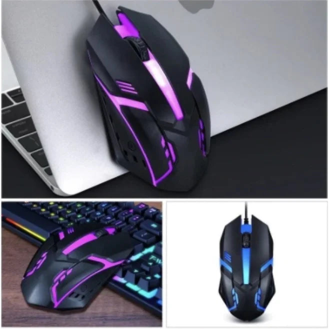 Mouse Gamer Usb 3200dpi Led